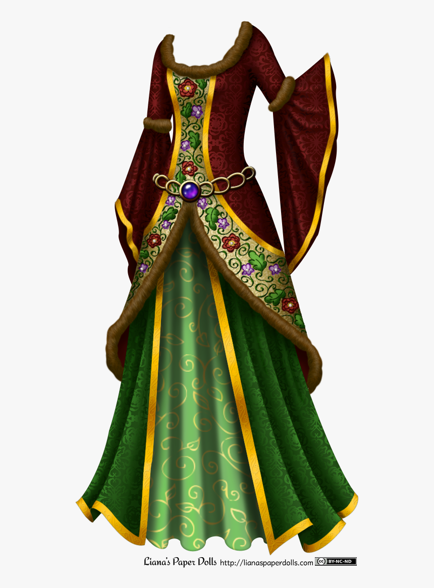 Medieval Princess Paper Doll, HD Png Download, Free Download