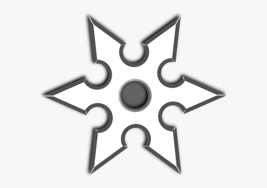 Ninja Star Template, HD Png Download, Free Download