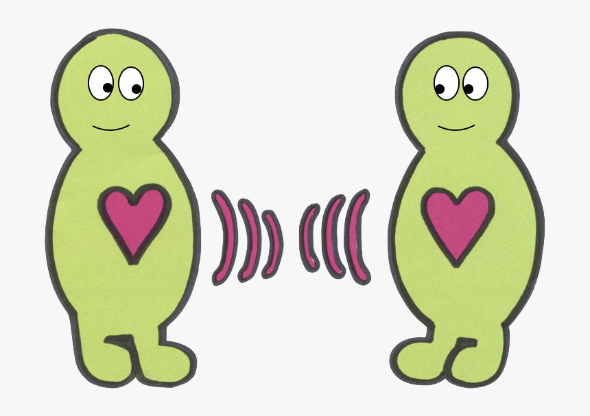 Connecting Hearts With Faces - Cartoon, HD Png Download, Free Download