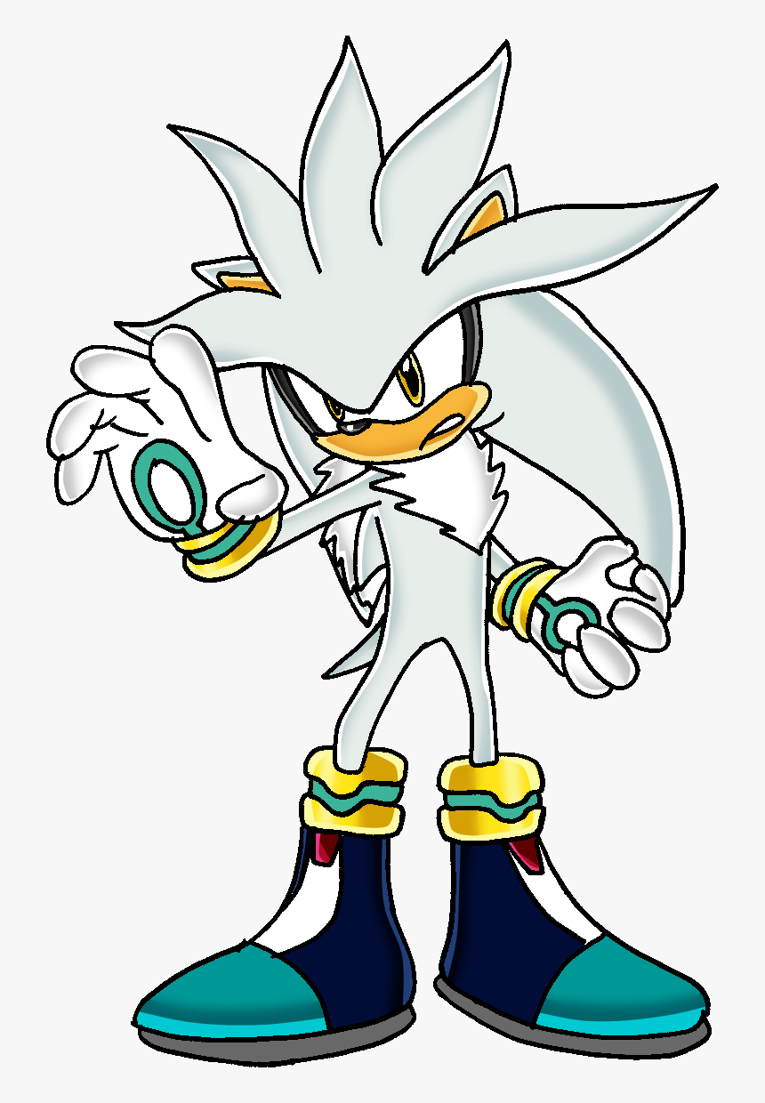 Silver The Hedgehog Art, HD Png Download, Free Download