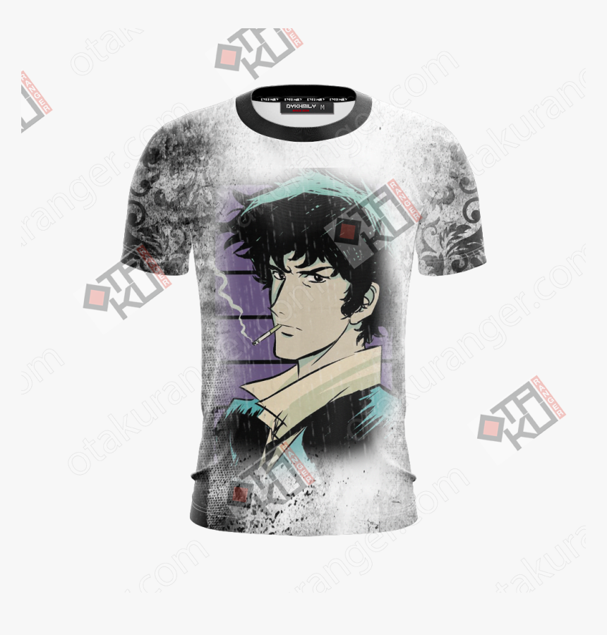 Cowboy Bebop Spike Spiegel Unisex 3d T-shirt - T-shirt, HD Png Download, Free Download