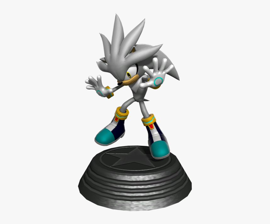 3d Print Silver The Hedgehog, HD Png Download, Free Download