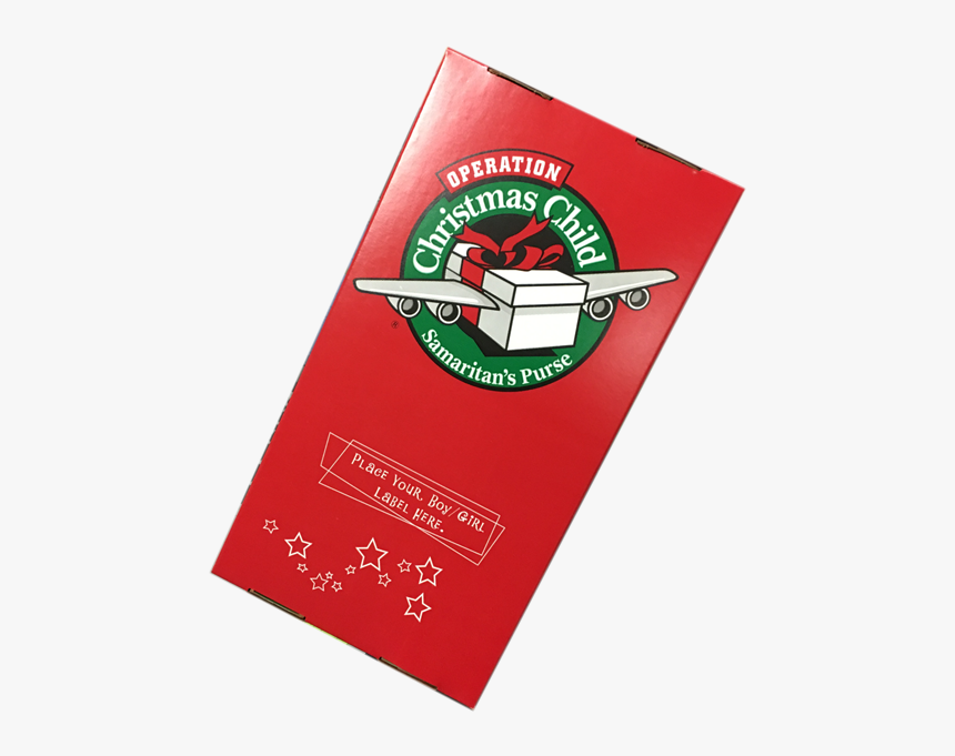 The Christmas Child "shoebox - Operation Christmas Child 2010, HD Png Download, Free Download