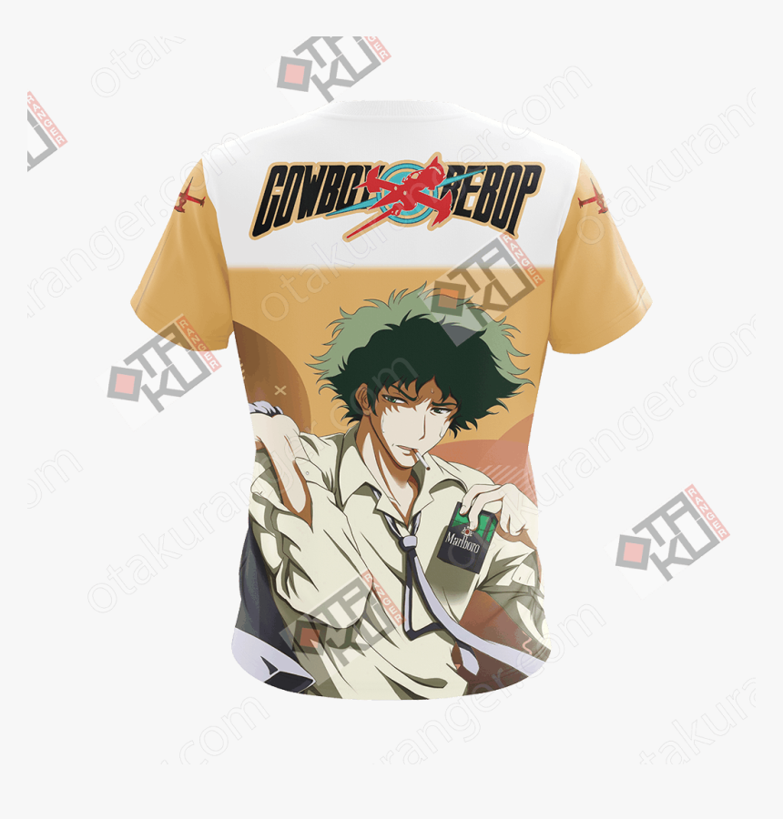 Spike Spiegel New Unisex 3d T-shirt - Cartoon, HD Png Download, Free Download