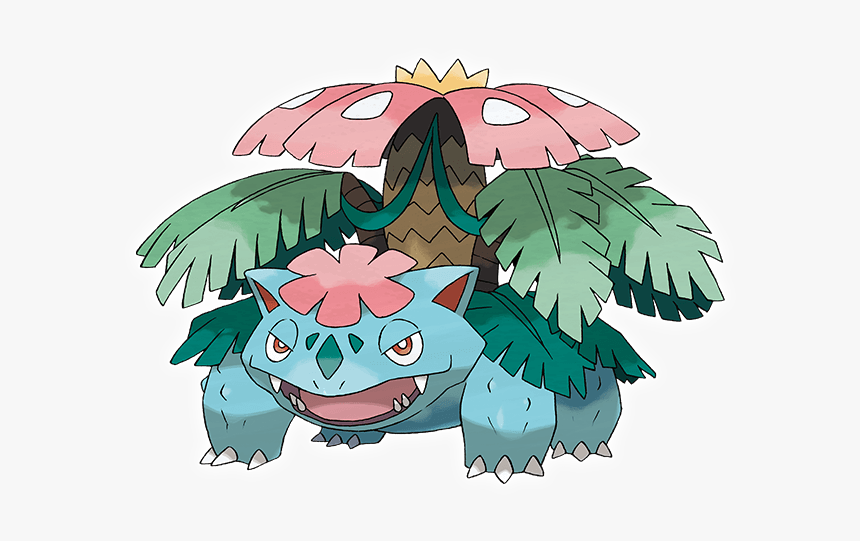 Draw Pokemon Mega Venusaur, HD Png Download, Free Download