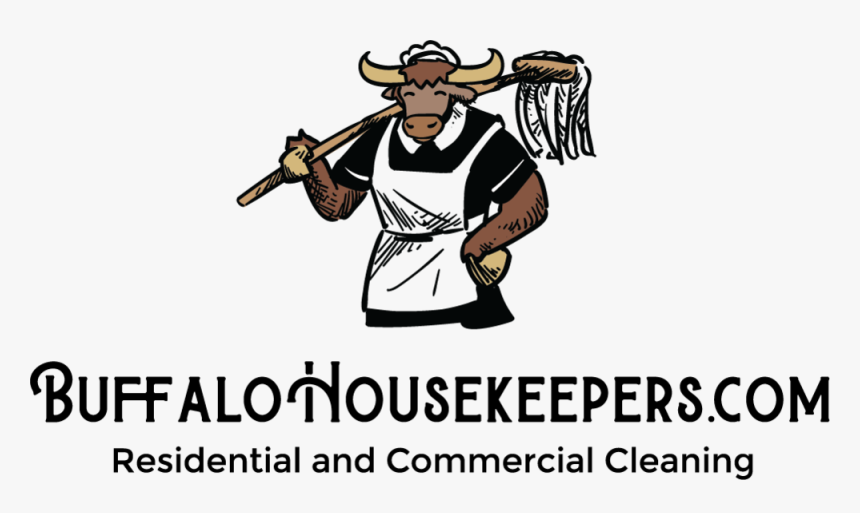 Buffalo Housekeepers Cleaning Ma - Cartoon, HD Png Download, Free Download