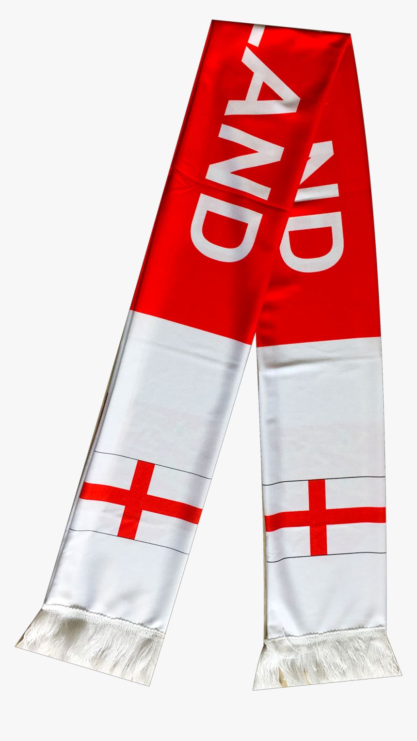 Perfect Hat Trick Official England Flag Scarf , Png - Flag, Transparent Png, Free Download