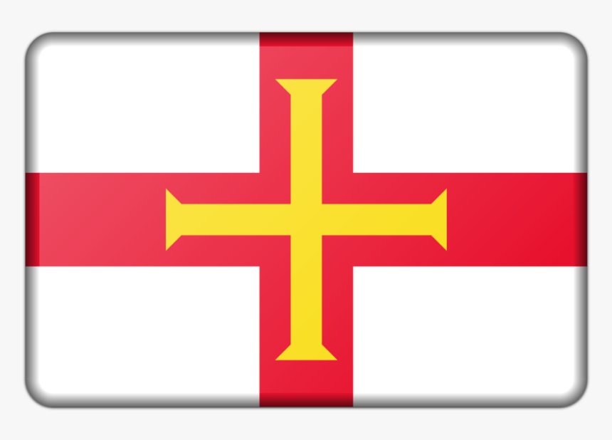 Area,symbol,brand - Guernsey Flag, HD Png Download, Free Download