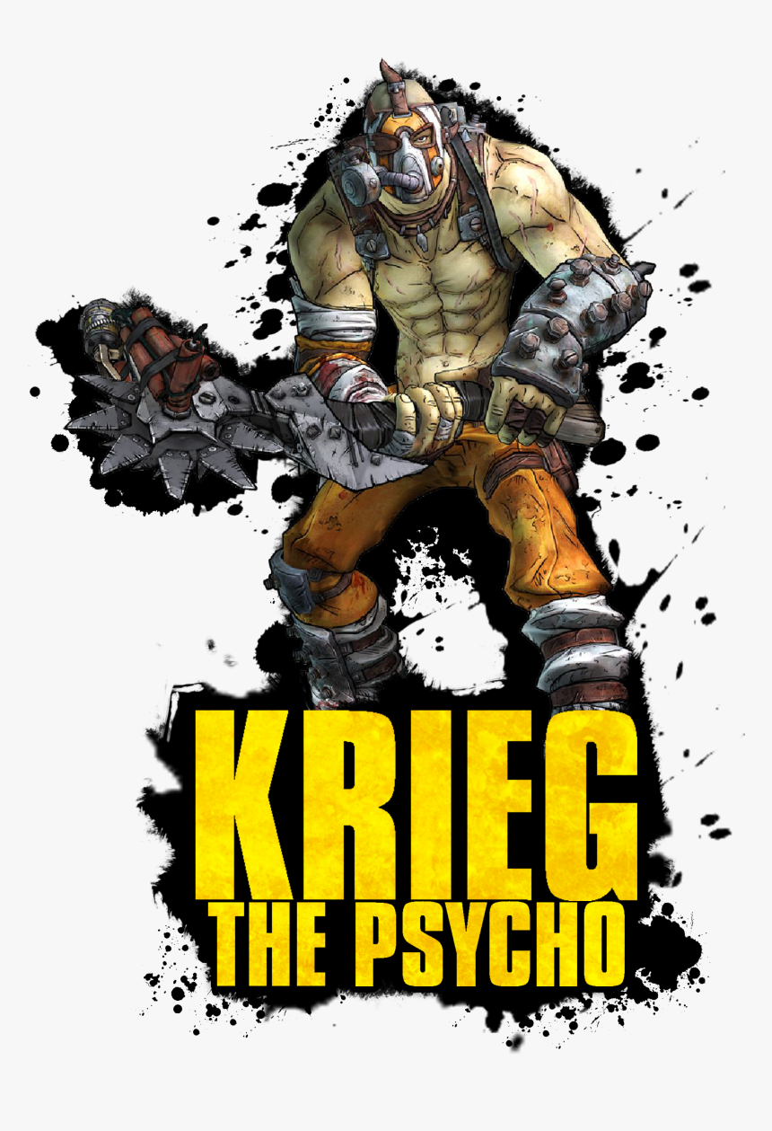 Krieg The Psycho By Thatcraigfellow - Poster, HD Png Download, Free Download