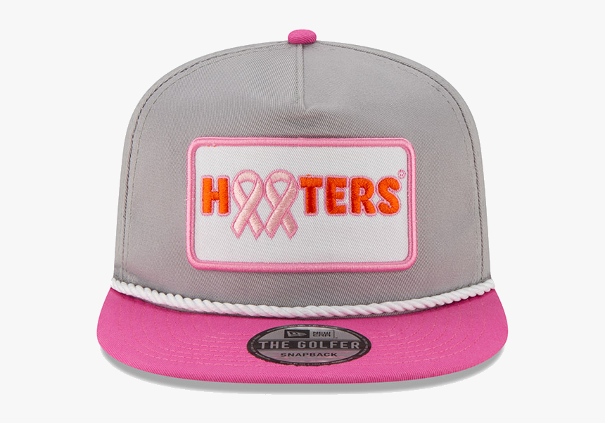 Hooters Pink Race Day New Era Golfer Hat **give A Hoot** - Baseball Cap, HD Png Download, Free Download