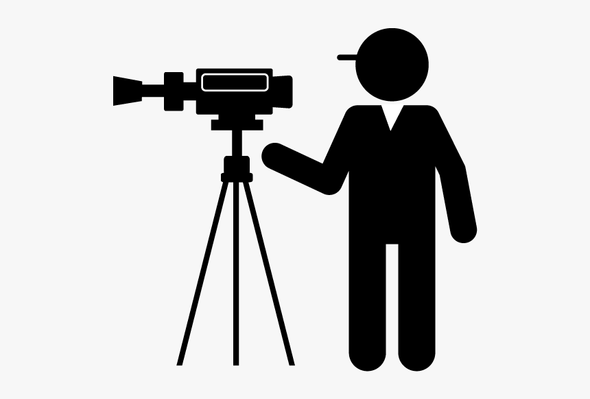 Camera Man Icon Png, Transparent Png, Free Download