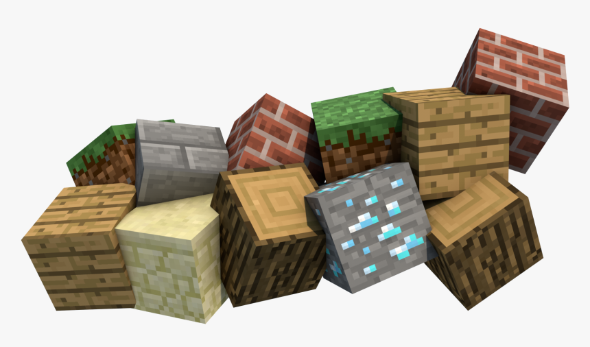 Minecraft Blocks Png, Transparent Png, Free Download