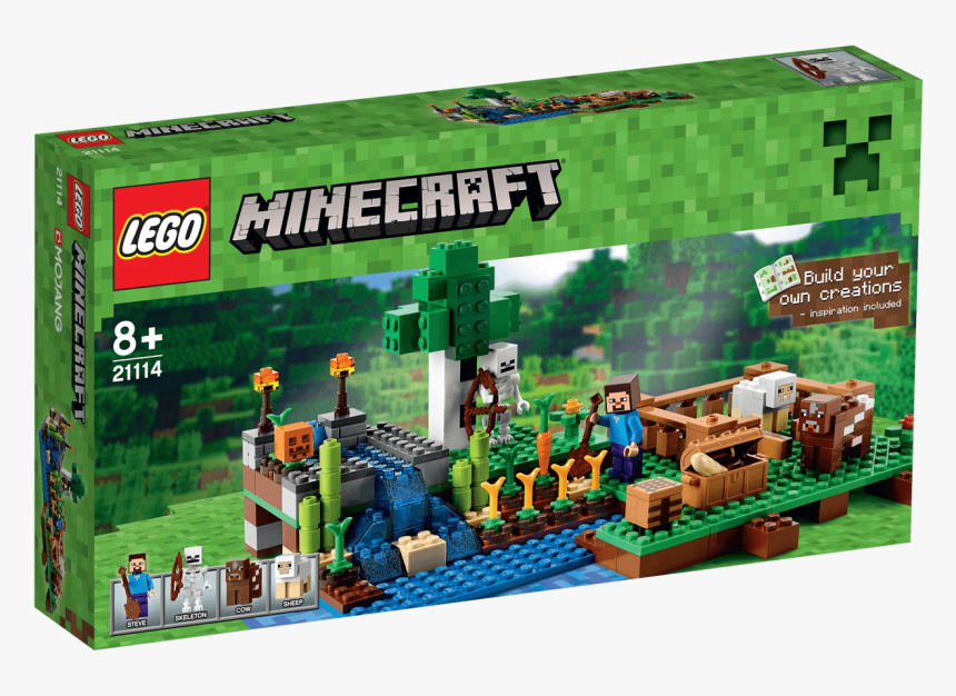 The Farm - Lego Minecraft, HD Png Download, Free Download