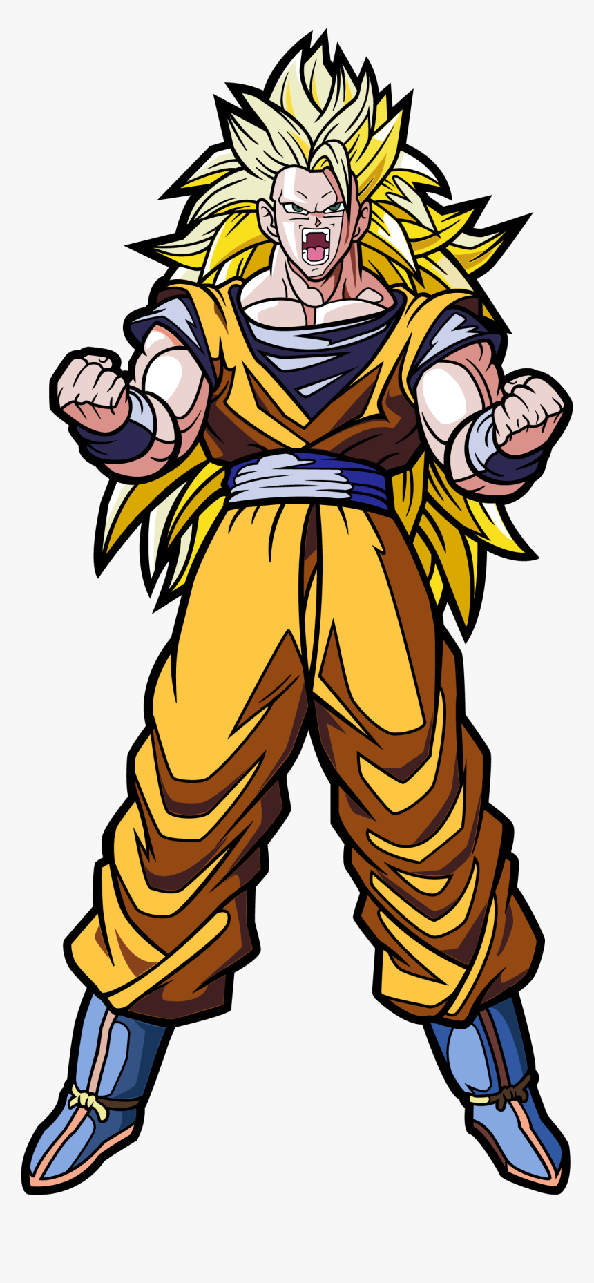 Ss3 Goku Target Figpin, HD Png Download, Free Download