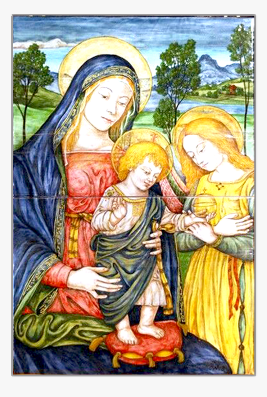 Madonna And Child - Painting, HD Png Download, Free Download
