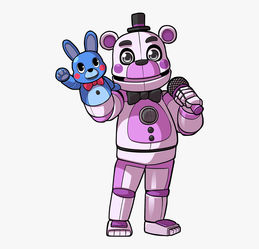 Funtime Freddy And Bon-bon Chibi By Soyfrutillademg - Funtime Freddy I Cant Fix You, HD Png Download, Free Download