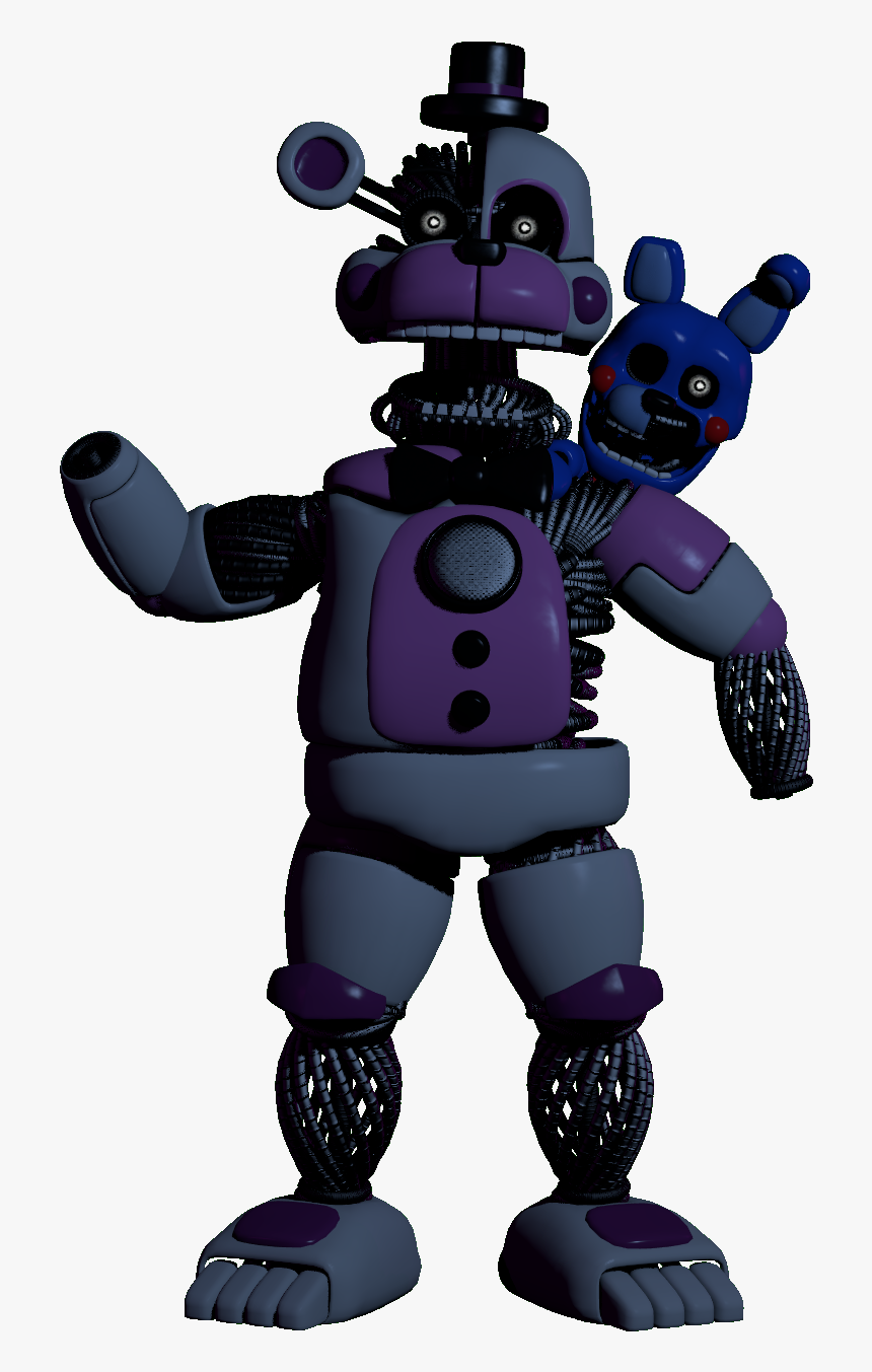 Renderignited Funtime Freddy - Fnaf Ignited Funtime Freddy, HD Png Download, Free Download