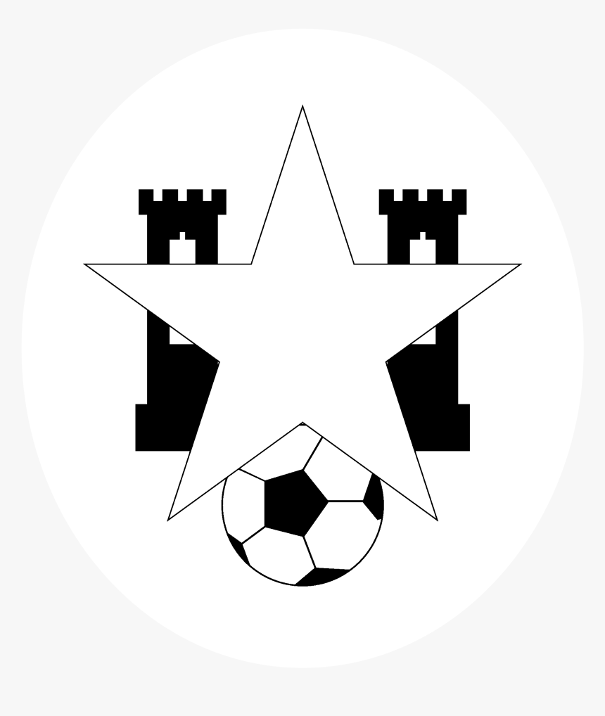 Estrela De Portalegre Logo Black And White , Png Download - Circle, Transparent Png, Free Download