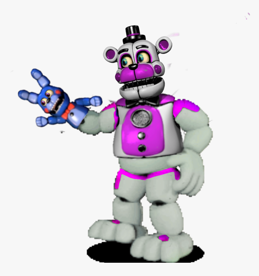 #fnafworld Adventure Funtime Freddy - Cartoon, HD Png Download, Free Download