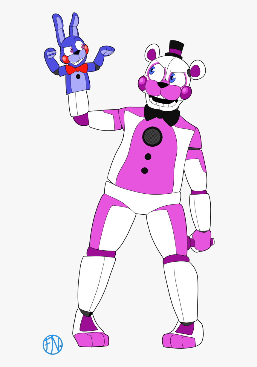 Funtime Freddy By Fnafnations - Fnaf Funtime Freddy And Funtime Foxy, HD Png Download, Free Download