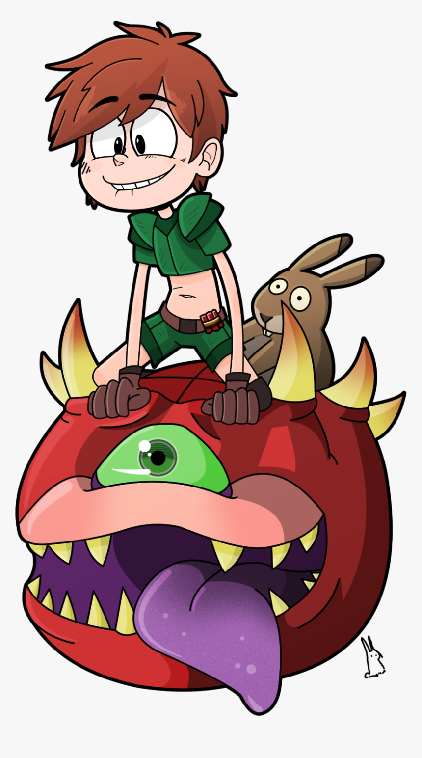 Presenting Doom Boy~ I Dunno, This Was A Stupid Idea - Cartoon, HD Png Download, Free Download