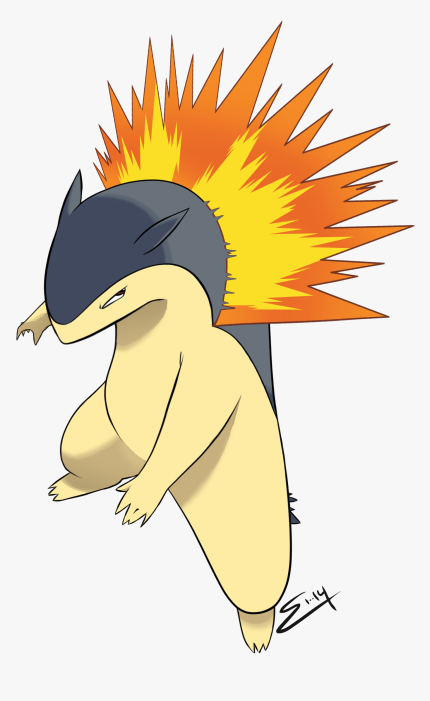 Barro Korupo"s Pokemon Fanart - Typhlosion Pokemon, HD Png Download, Free Download