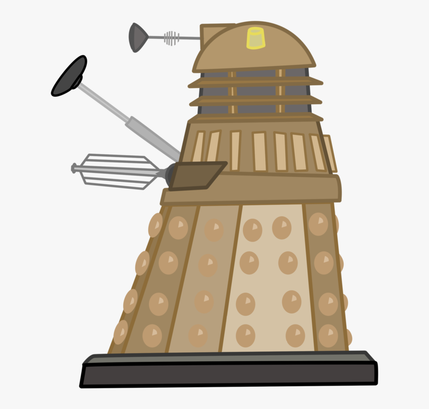 Dalek Vector Clipart Library Stock - Dalek Vector, HD Png Download, Free Download
