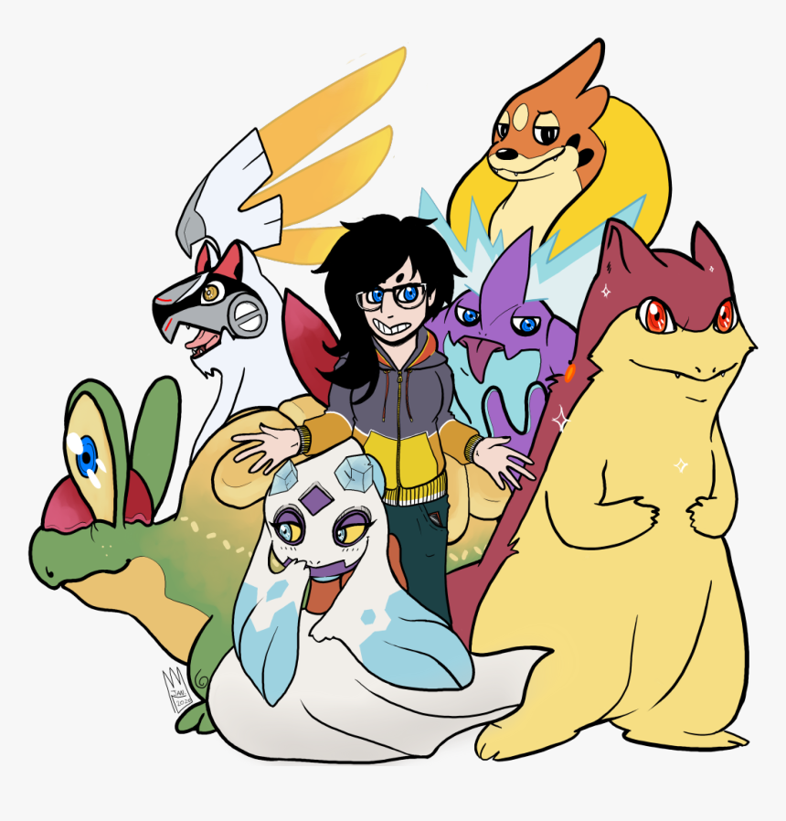 Top 6 Favorite Of All Time
appletun, Typhlosion, Silvally, - Cartoon, HD Png Download, Free Download