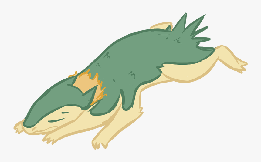 Sleepy Mutie Typhlosion - Illustration, HD Png Download, Free Download