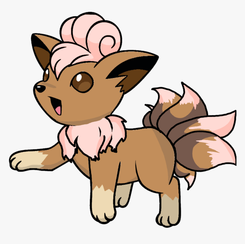 Vulpix And Eevee Merge Of Evix Pokemon - Vulpix Dream World, HD Png Download, Free Download