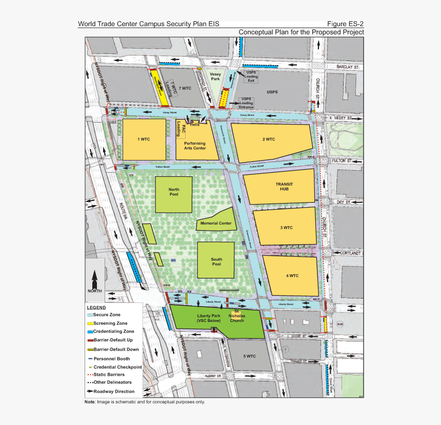 New World Trade Center Layout, HD Png Download, Free Download