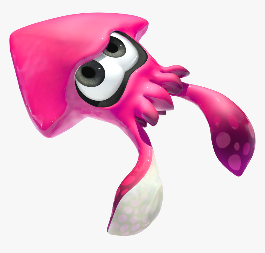 Pink Splatoon 2 Squid, HD Png Download, Free Download