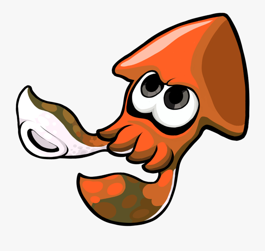 Thumb Image - Splatoon 2 Squid Drawing, HD Png Download, Free Download