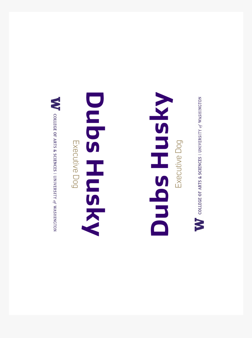 A 3 1/2 - University Of Washington Letterhead, HD Png Download, Free Download