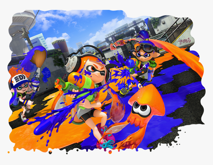 Splatoon Consola Wii U, HD Png Download, Free Download