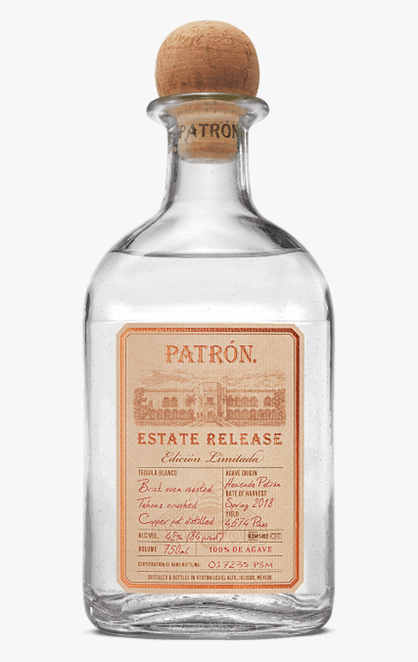 Patron Estate Release Limited Edition Silver Tequila - Patron Tequila Estate Release, HD Png Download, Free Download