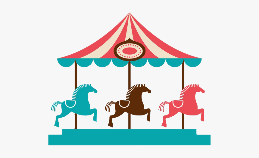 Circus Carousel Png, Transparent Png, Free Download