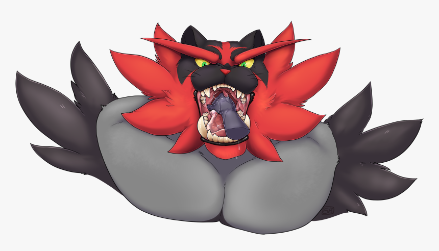 Incineroar Mawplay [com] - Cartoon, HD Png Download, Free Download