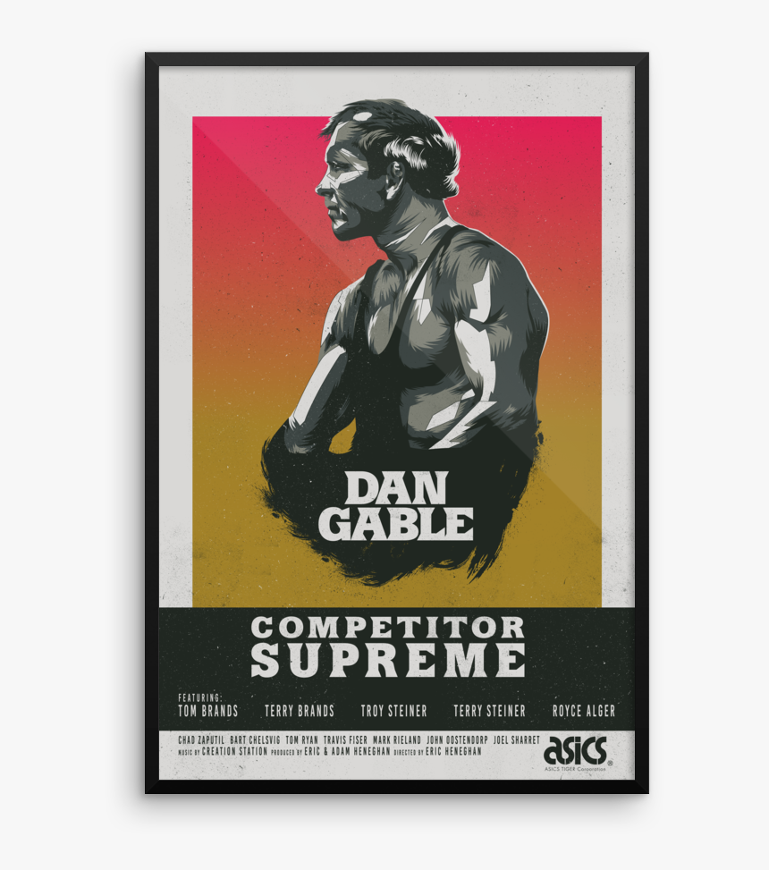 Dan Gable Motivational Poster, HD Png Download, Free Download