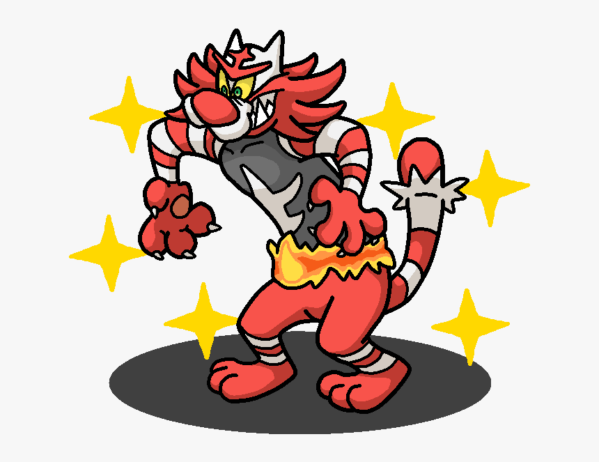 Shiny Incineroar Sylvester By Shawarmachine - Shiny Incineroar, HD Png Download, Free Download