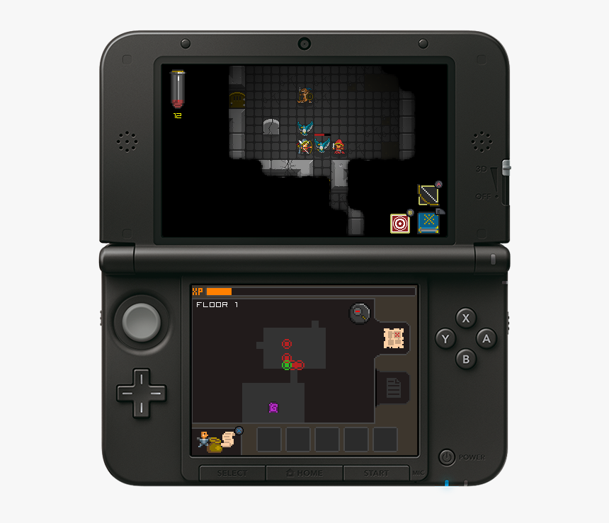 Screen - Quest Of Dungeons 3ds, HD Png Download, Free Download