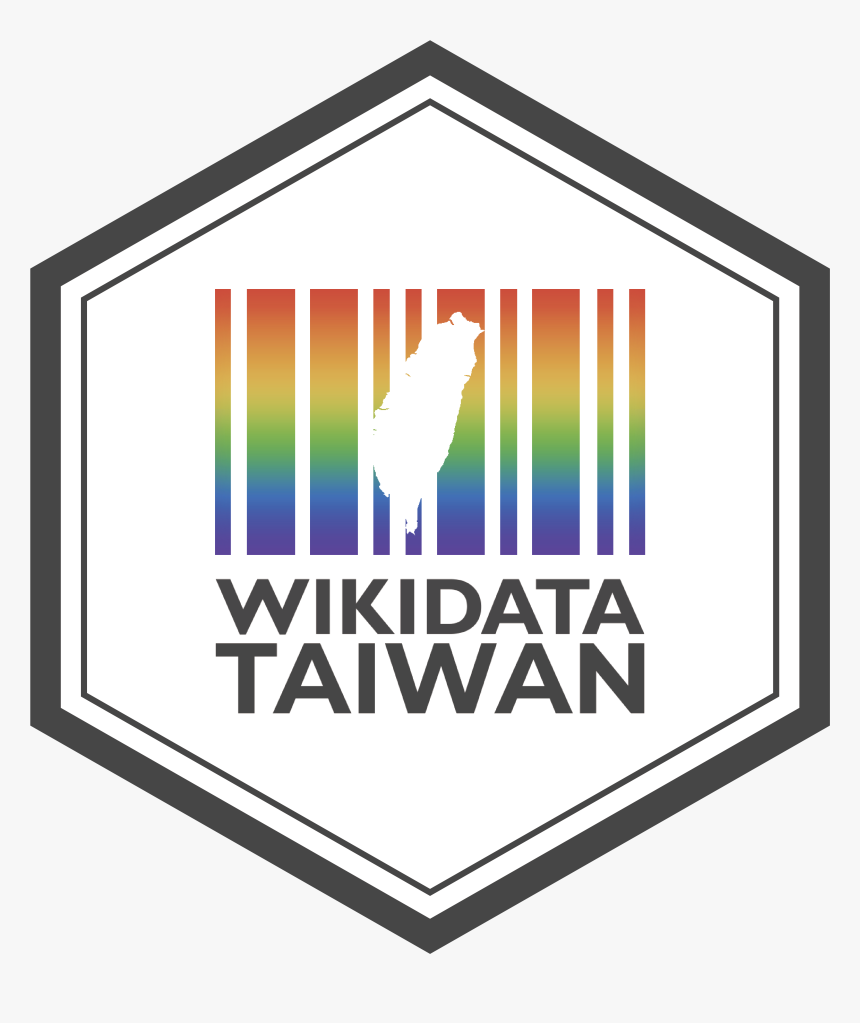 Wikidata Taiwan Hex Sticker Lgbt - Wikidata, HD Png Download, Free Download
