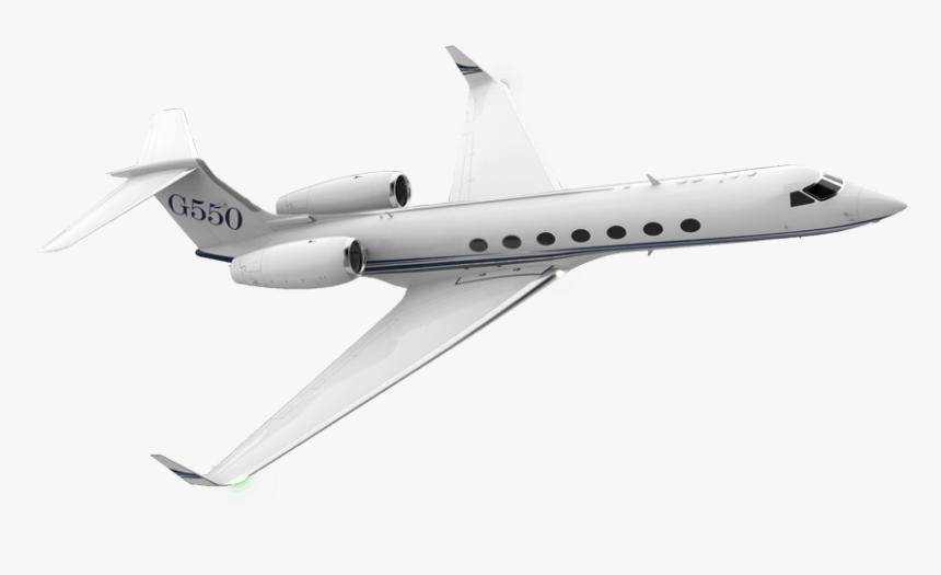 Cost Of A Private Jet - Gulfstream G550 White Background, HD Png Download, Free Download