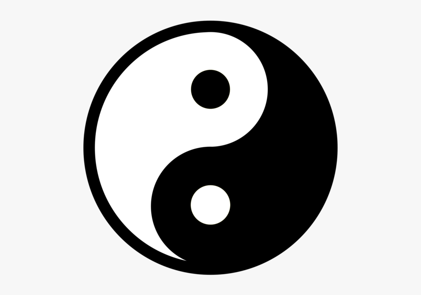 Symbol,smile,circle - Yin Yang Clip Art, HD Png Download, Free Download