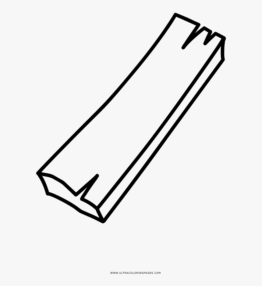 Wood Plank Coloring Page - Line Art, HD Png Download, Free Download