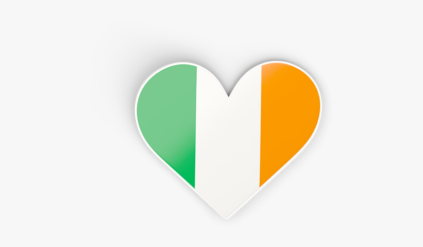 Download Flag Icon Of Ireland At Png Format - Irish Heart Flag Transparent, Png Download, Free Download