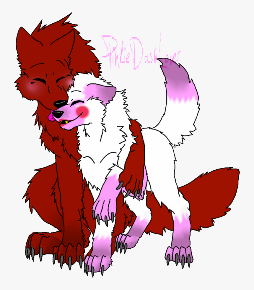 Foxy And Mangle Fox, HD Png Download, Free Download