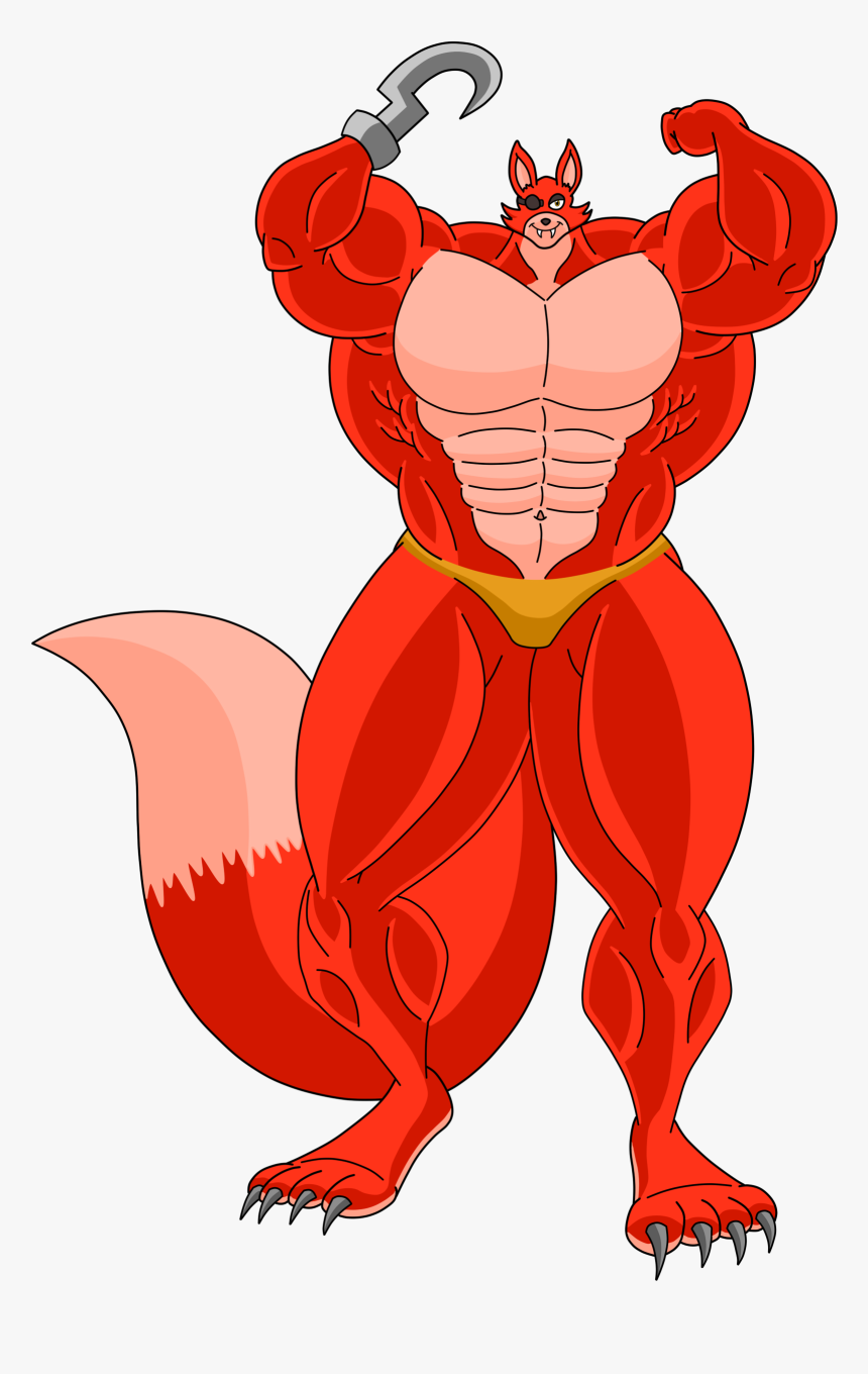 Foxy The Pirate Fox, HD Png Download - kindpng.