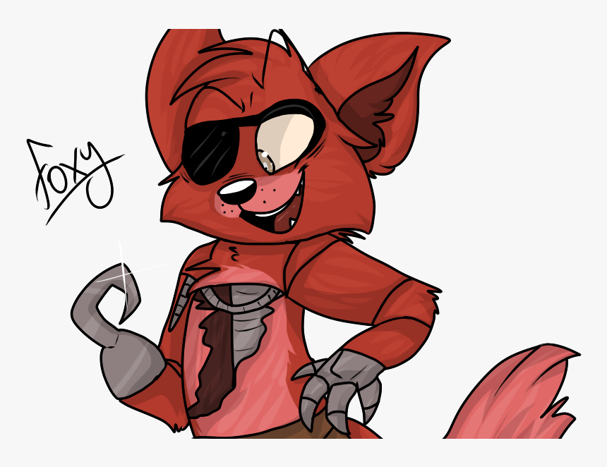 Foxy The Pirate Fox Art, HD Png Download, Free Download