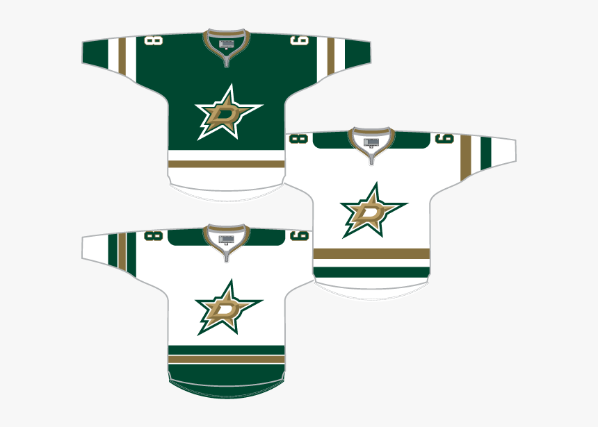 Dallasstarsv3 - Sports Jersey, HD Png Download, Free Download